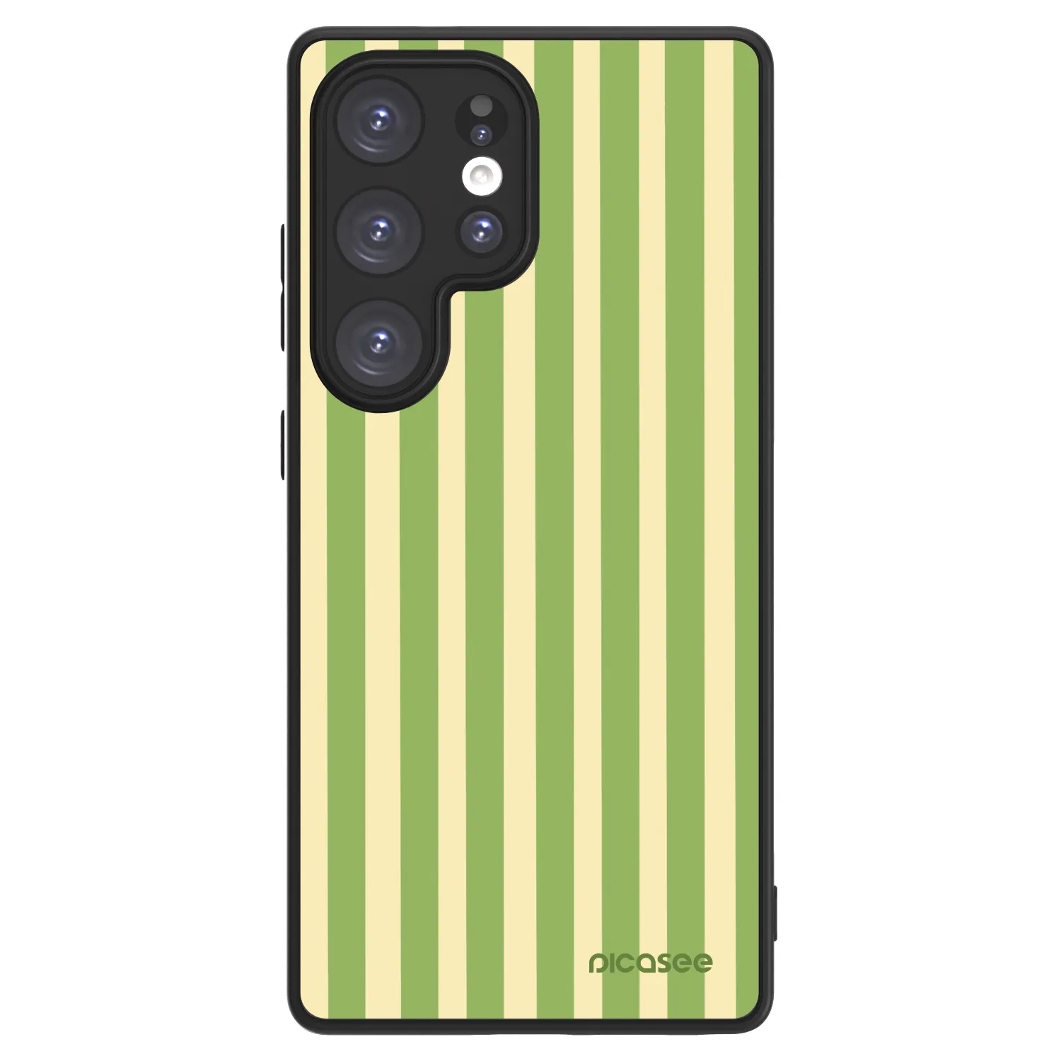 Picasee ULTIMATE CASE PowerShare pentru Samsung Galaxy S25 Ultra 5G - Lines Matcha