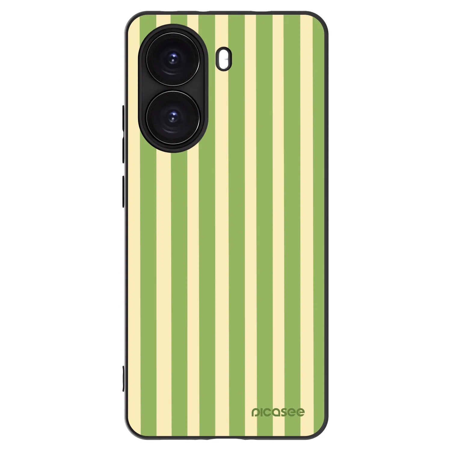 Picasee husă neagră din silicon pentru Xiaomi Poco X7 Pro 5G - Lines Matcha