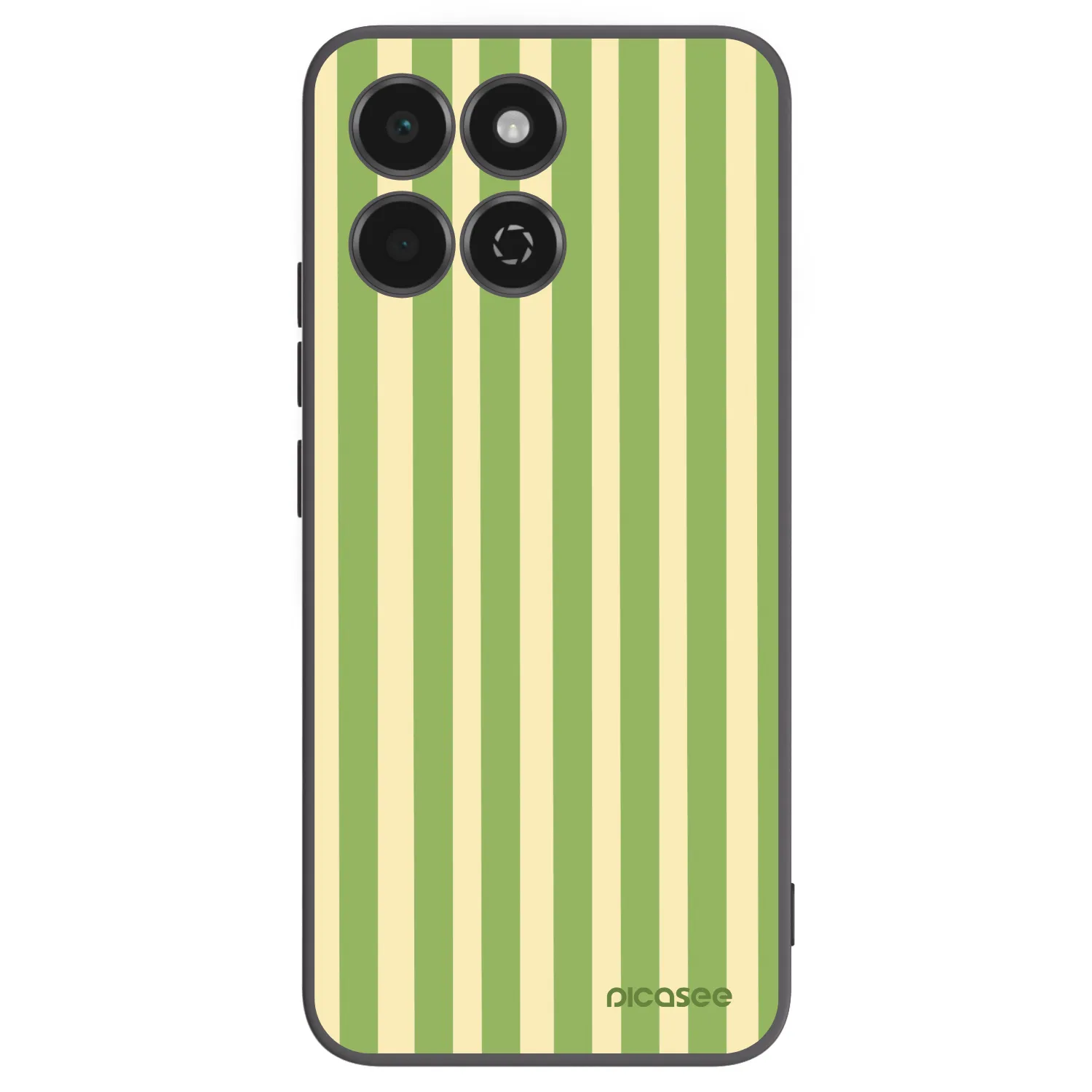 Picasee husă neagră din silicon pentru Honor 200 Smart 5G - Lines Matcha