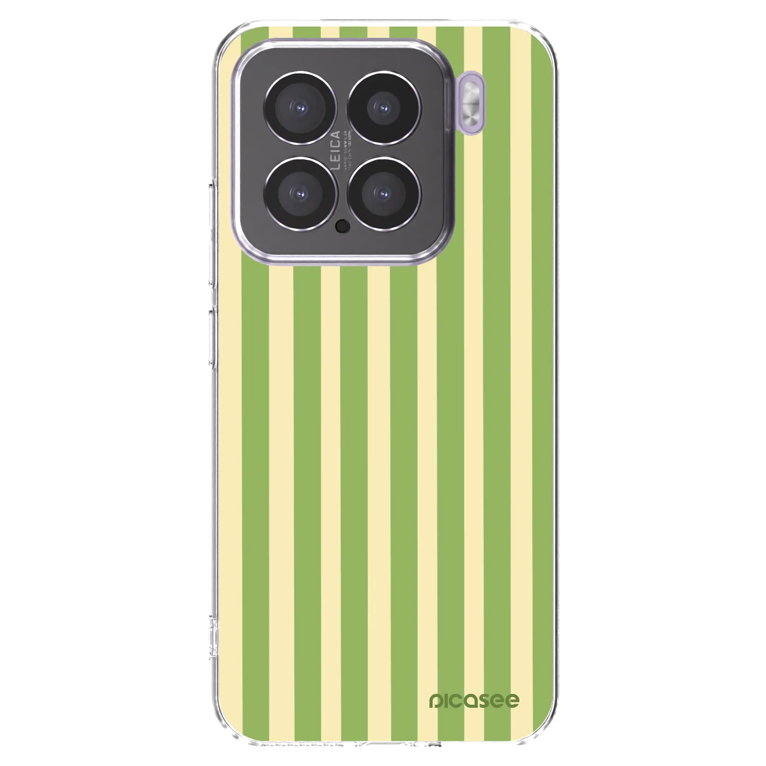 Picasee husă transparentă din silicon pentru Xiaomi 15 - Lines Matcha