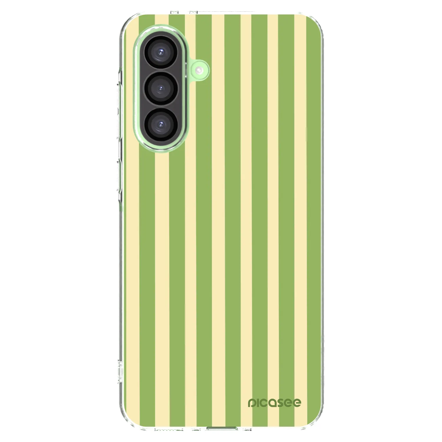 Picasee husă transparentă din silicon pentru Samsung Galaxy A26 5G A266B - Lines Matcha