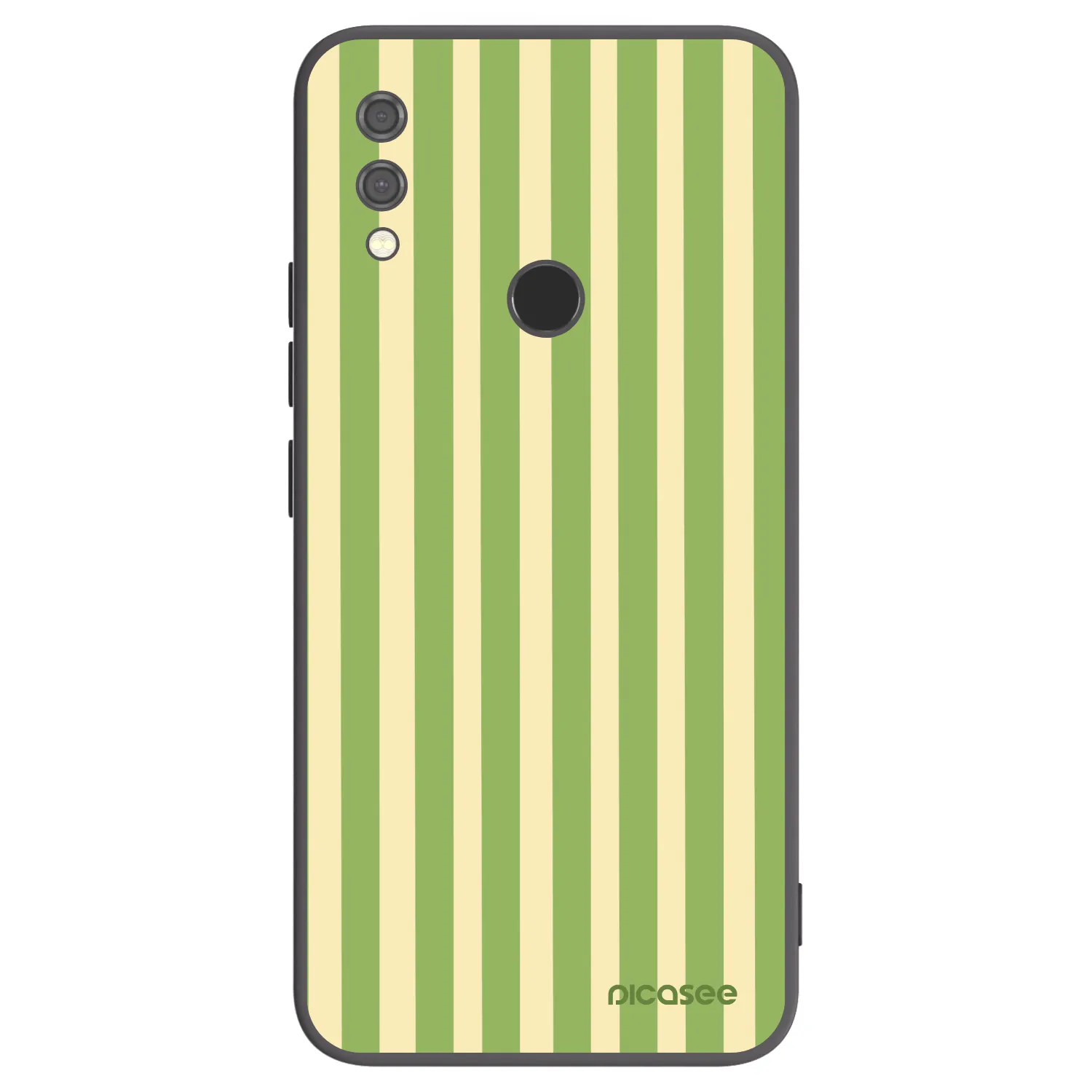 Picasee husă neagră din silicon pentru Xiaomi Redmi Note 7 - Lines Matcha