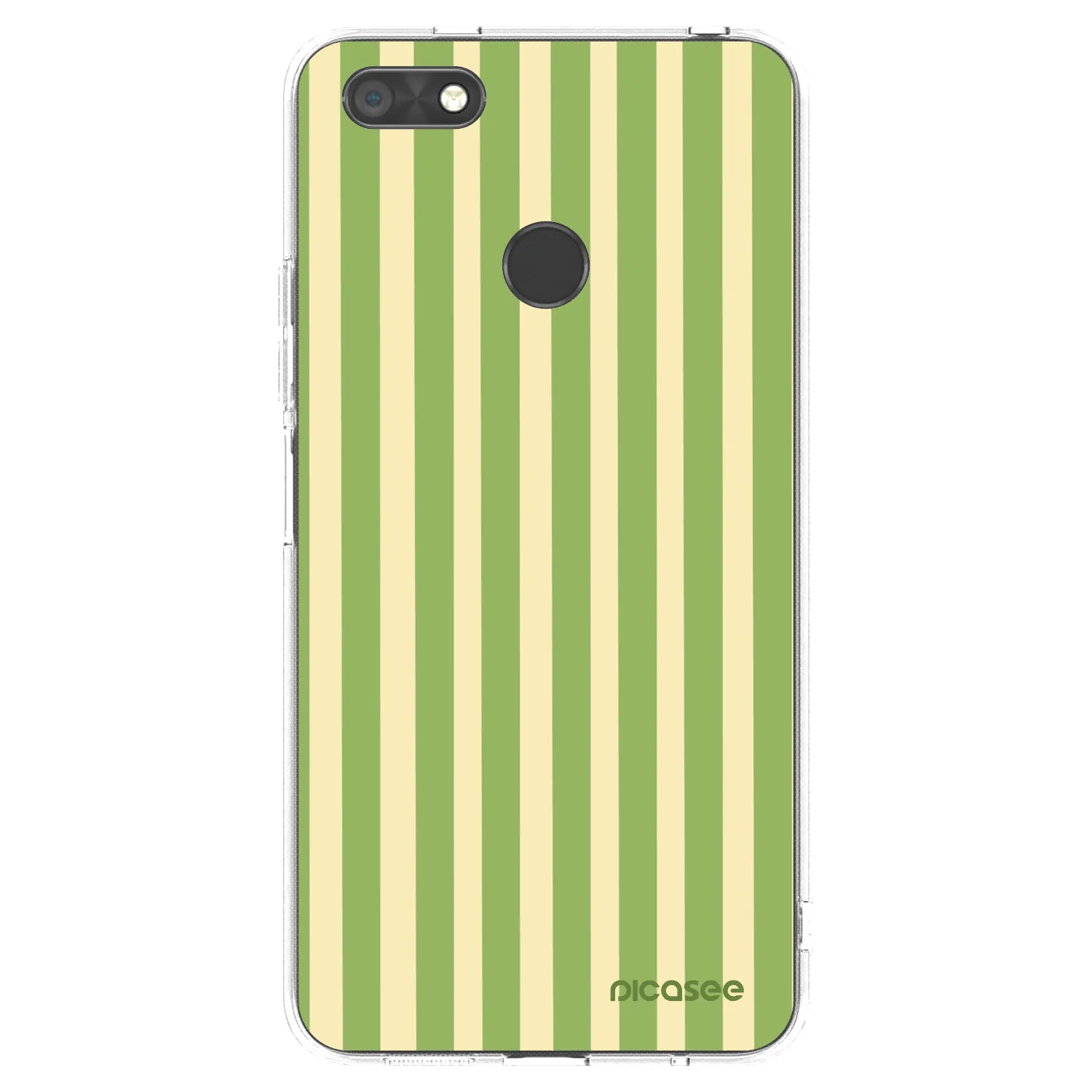 Picasee husă transparentă din silicon pentru Huawei P9 Lite Mini - Lines Matcha