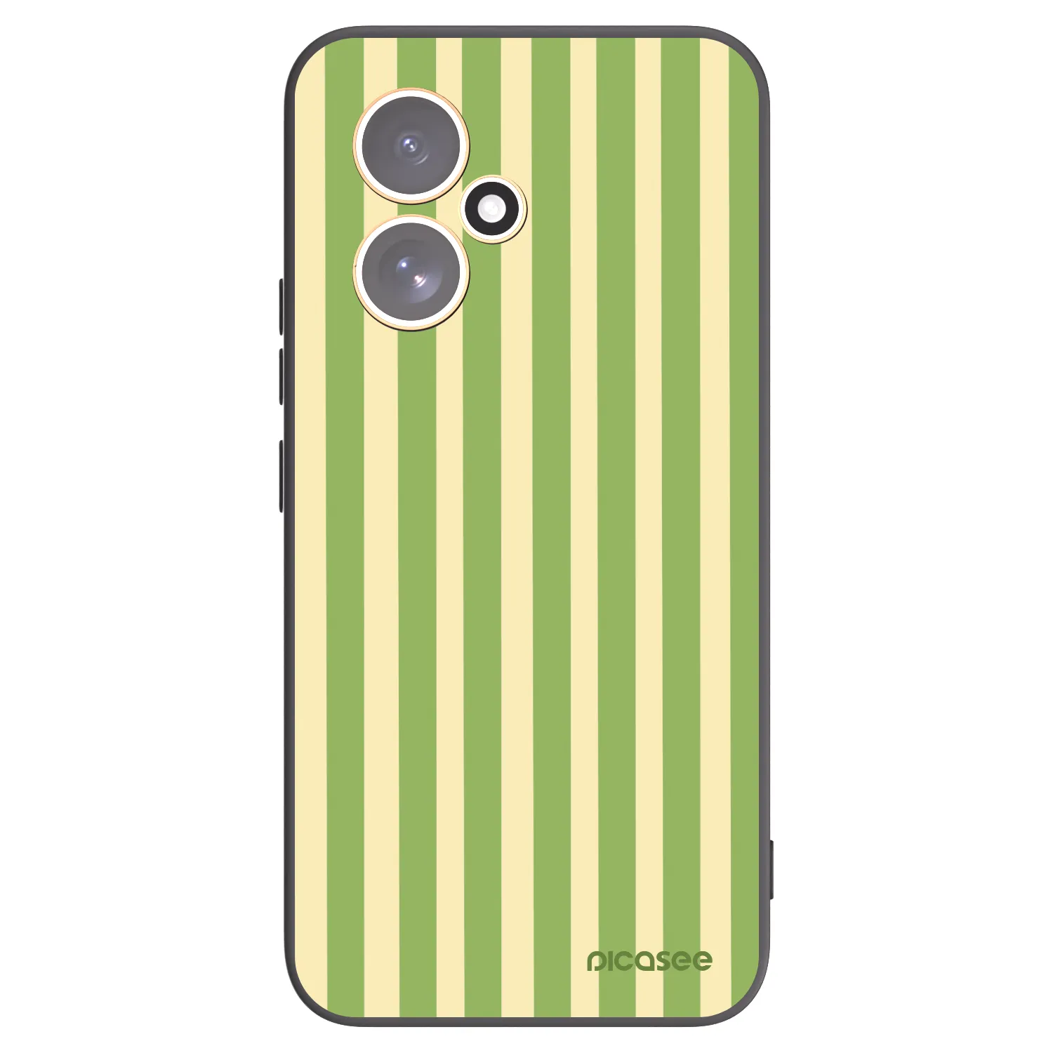 Picasee husă neagră din silicon pentru Honor 400 5G - Lines Matcha