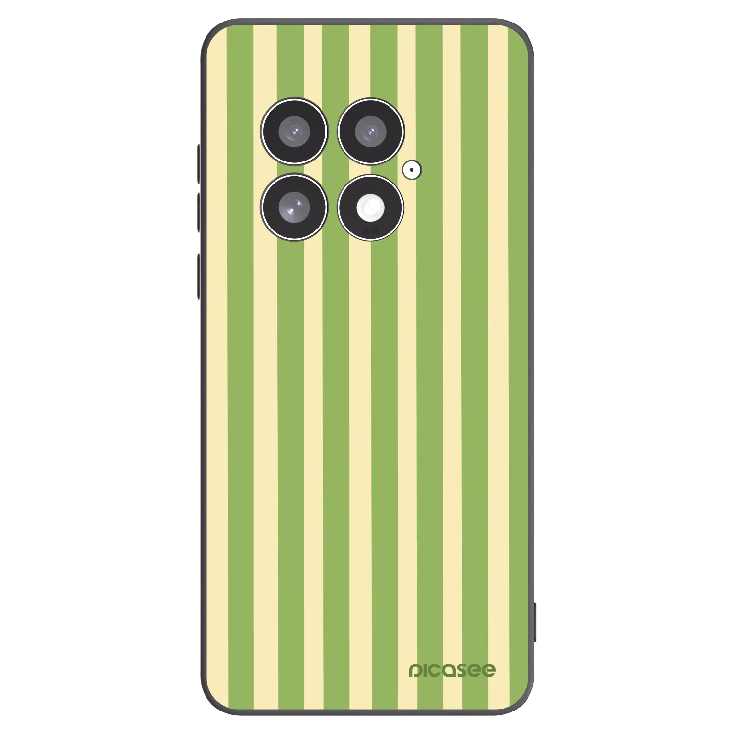 Picasee husă neagră din silicon pentru OnePlus 13 5G - Lines Matcha