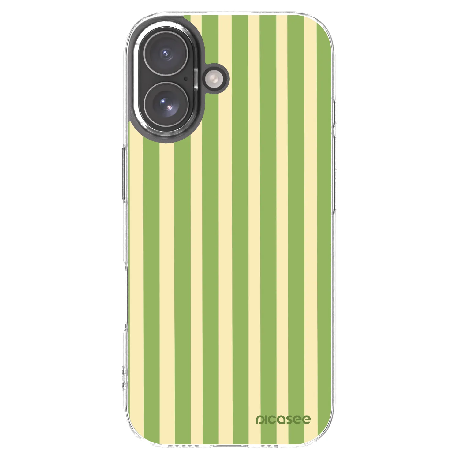 Picasee husă transparentă din silicon pentru Apple iPhone 17 - Lines Matcha