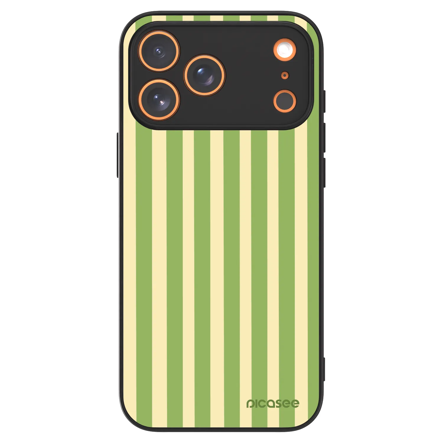 Picasee ULTIMATE CASE MagSafe pentru Apple iPhone 17 Pro Max - Lines Matcha