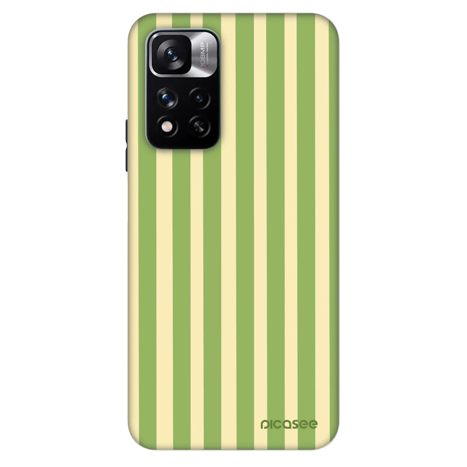 Picasee Fashion Case pentru Xiaomi Redmi Note 11 Pro 5G - Lines Matcha