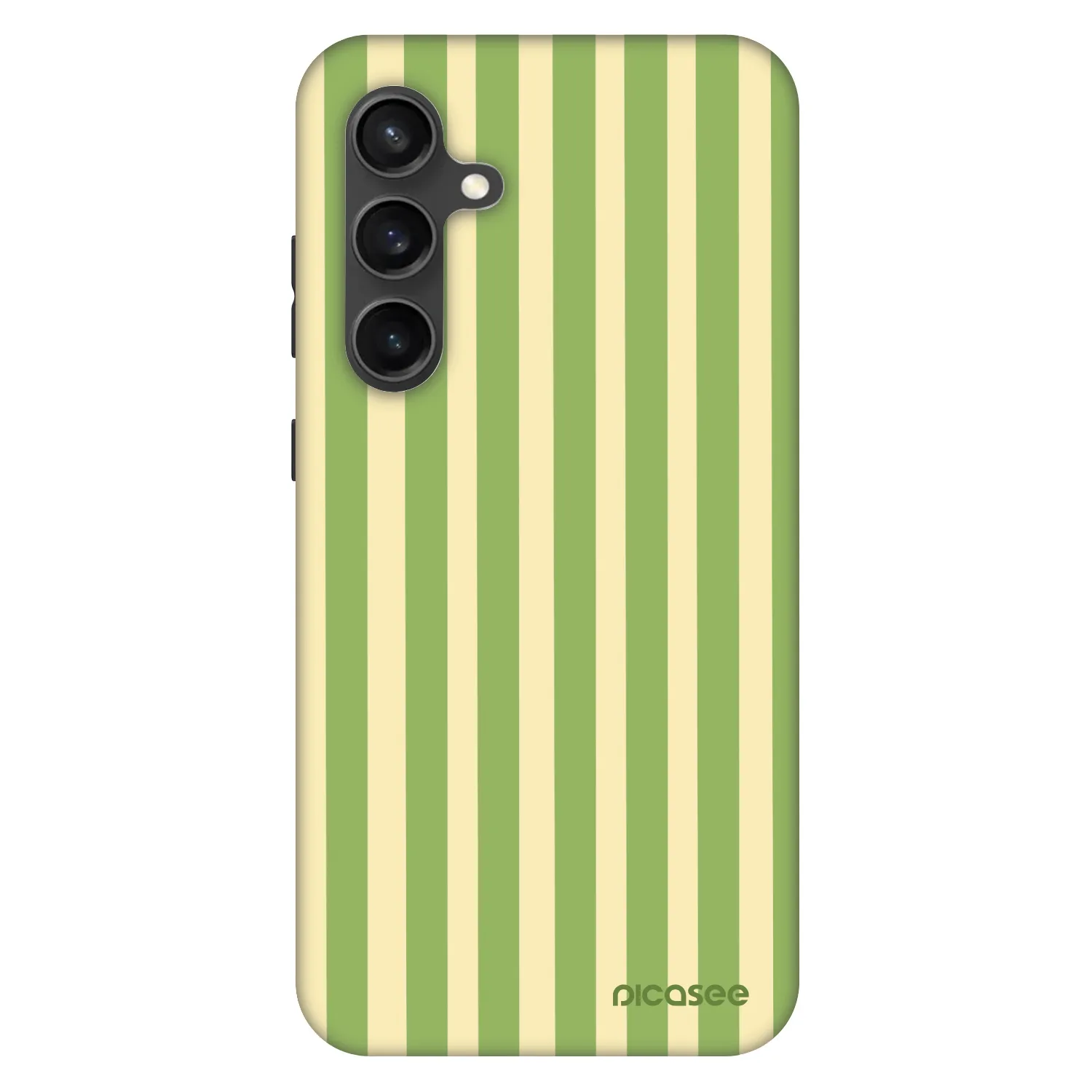 Picasee Fashion Case pentru Samsung Galaxy S24 FE S721B - Lines Matcha