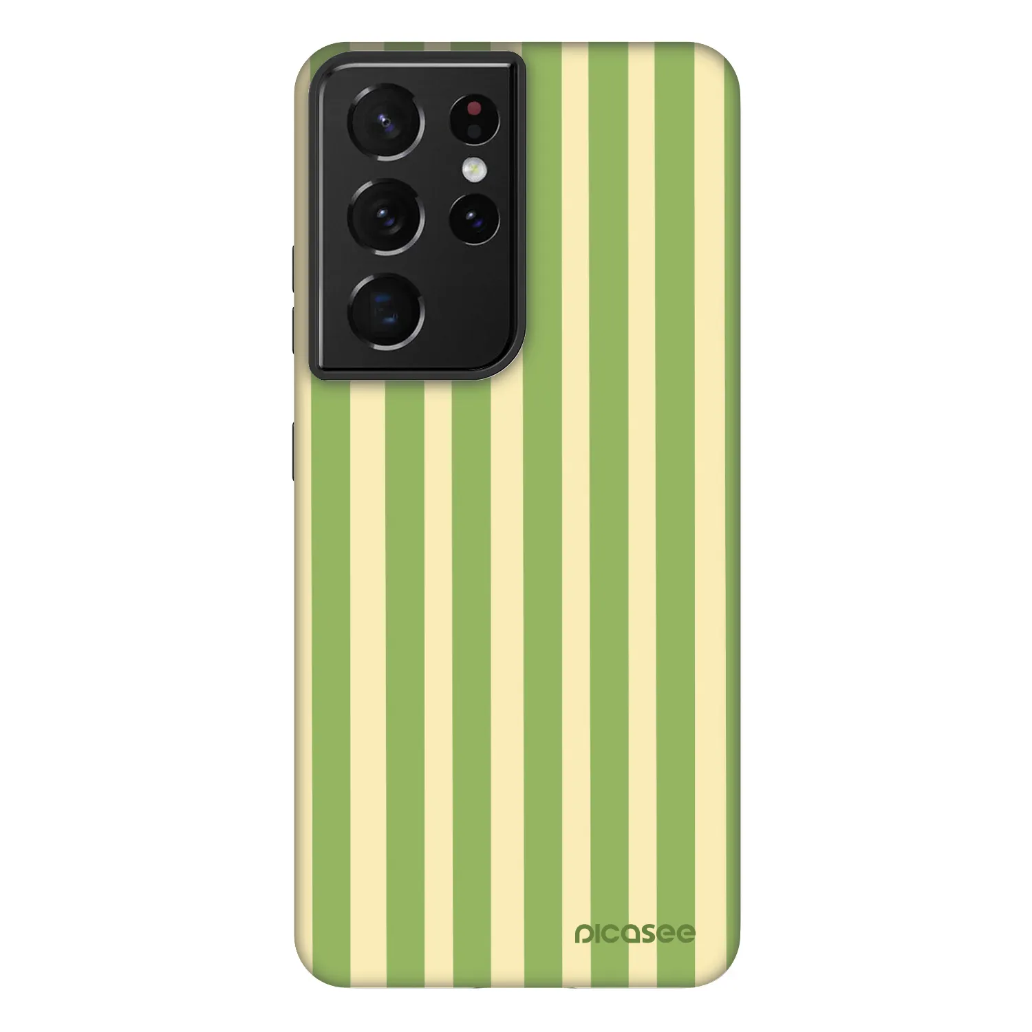 Picasee Fashion Case pentru Samsung Galaxy S21 Ultra 5G G998B - Lines Matcha