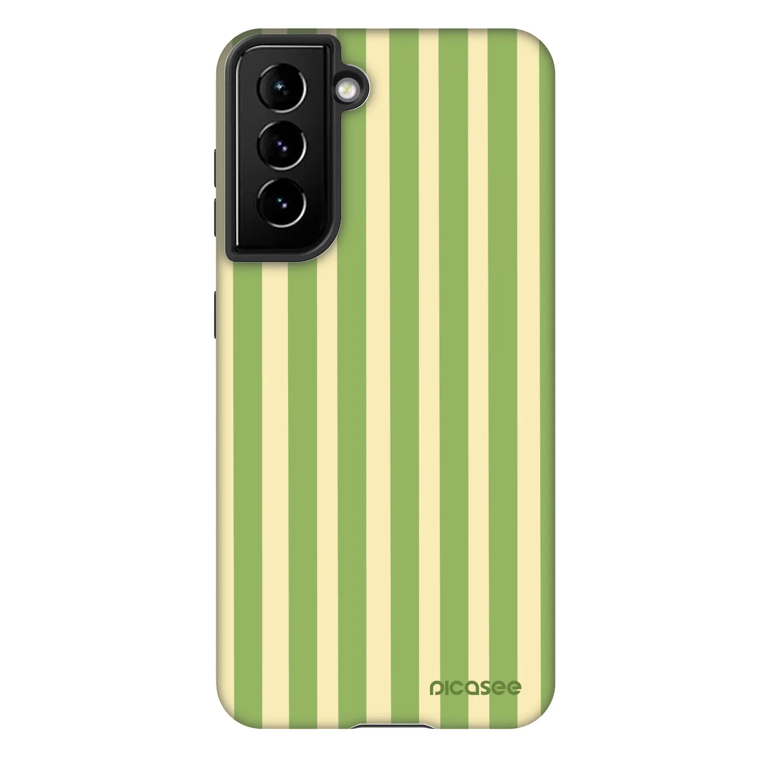 Picasee Fashion Case pentru Samsung Galaxy S21 5G G991B - Lines Matcha
