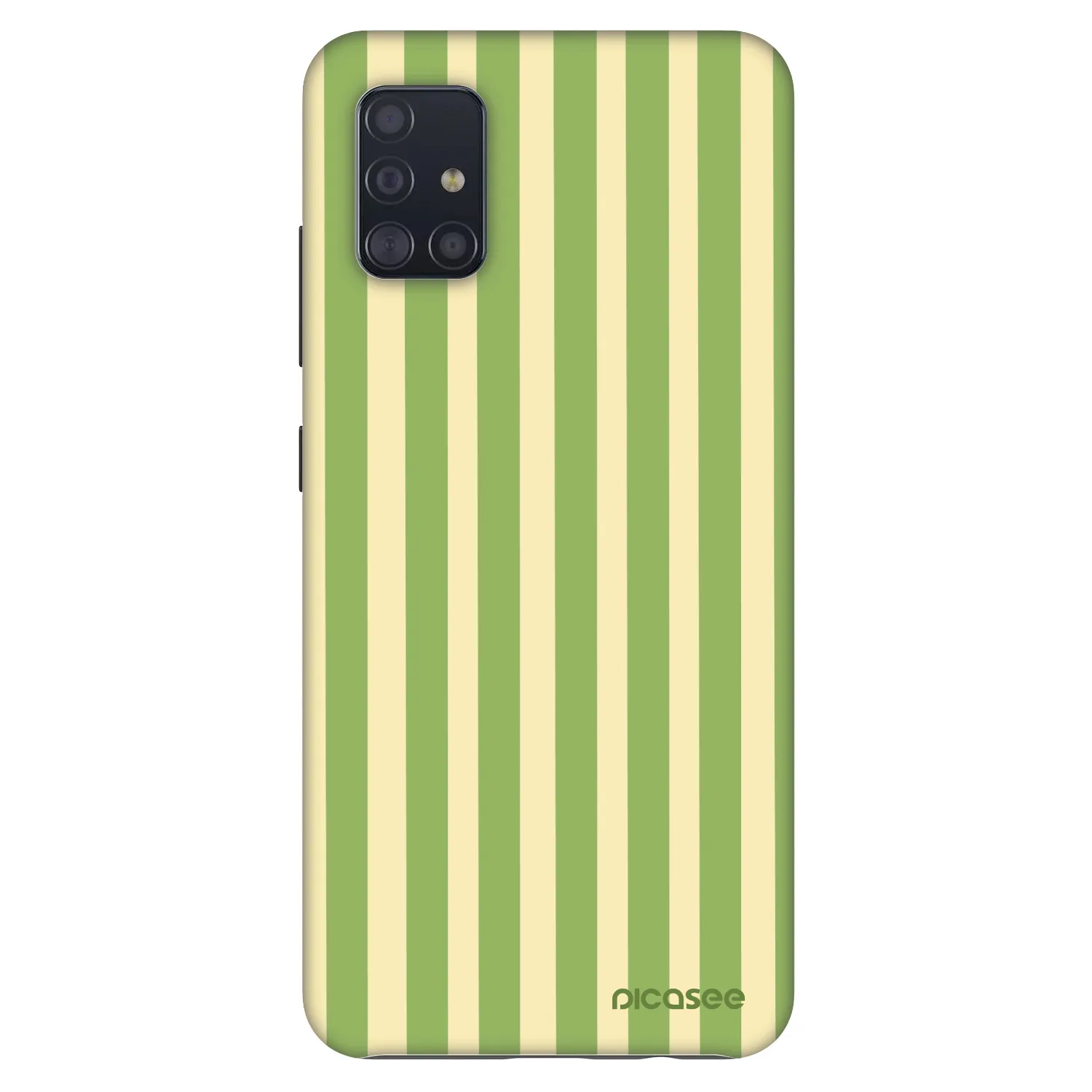 Picasee Fashion Case pentru Samsung Galaxy A51 A515F - Lines Matcha