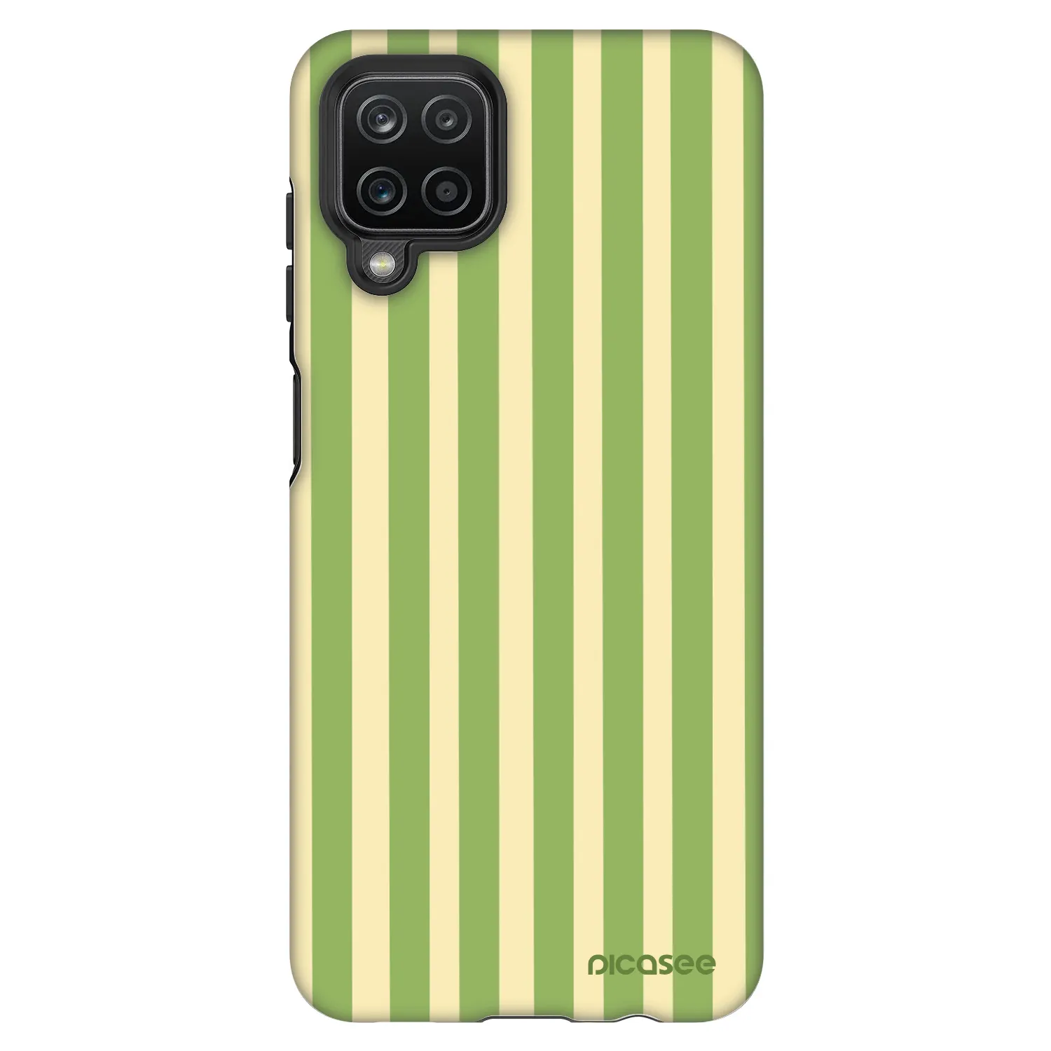 Picasee Fashion Case pentru Samsung Galaxy A12 A125F - Lines Matcha