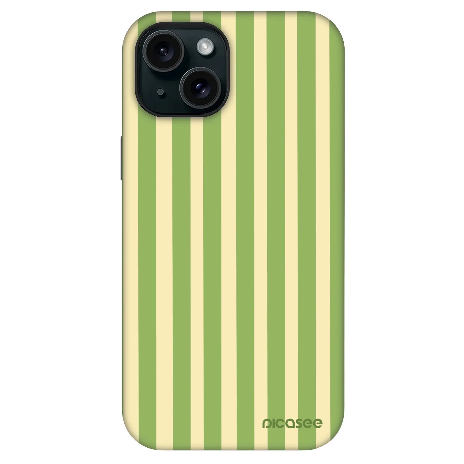 Picasee Fashion Case MagSafe pentru Apple iPhone 13 - Lines Matcha