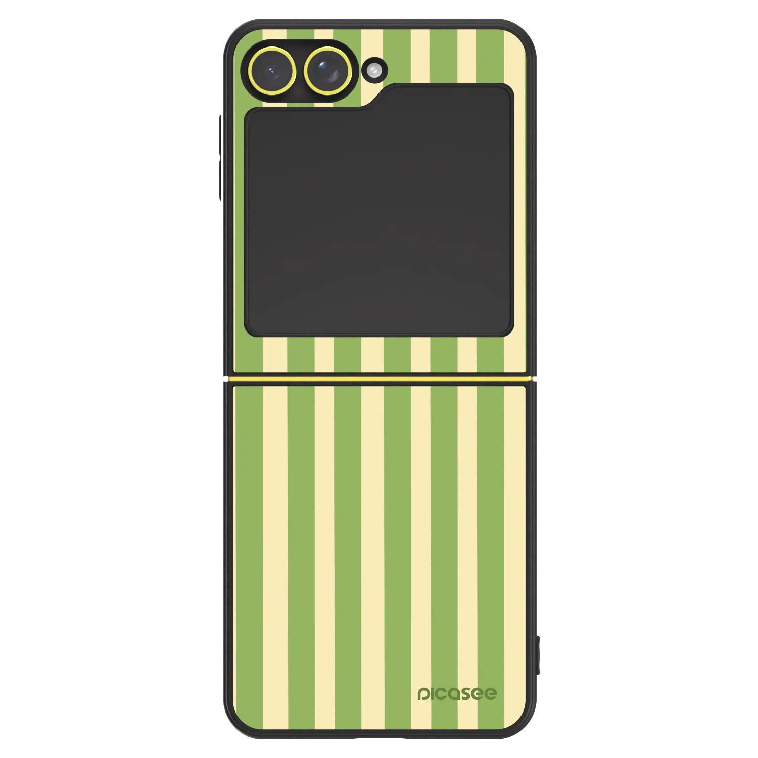 Picasee ULTIMATE CASE pentru Samsung Galaxy Z Flip7 FE 5G - Lines Matcha
