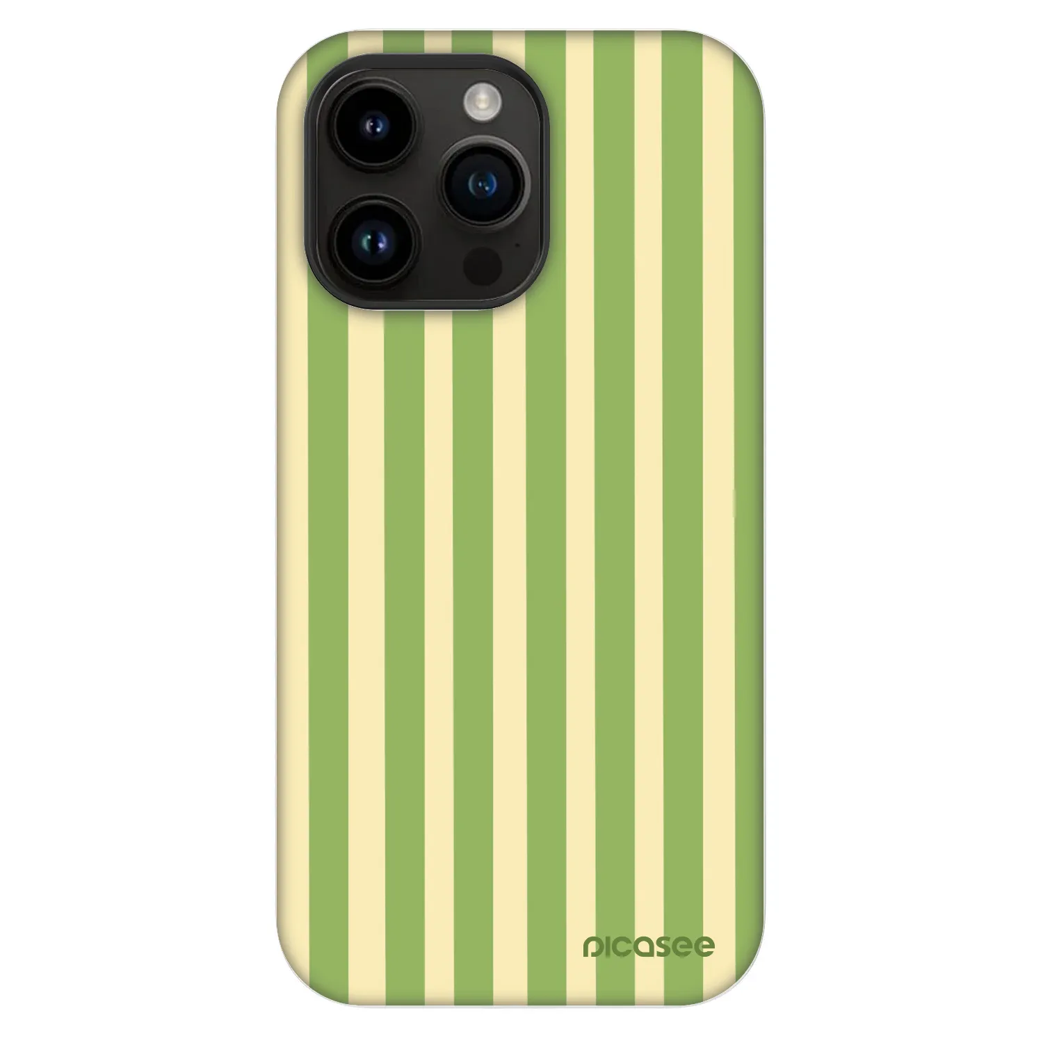 Picasee Fashion Case MagSafe pentru Apple iPhone 14 Pro Max - Lines Matcha