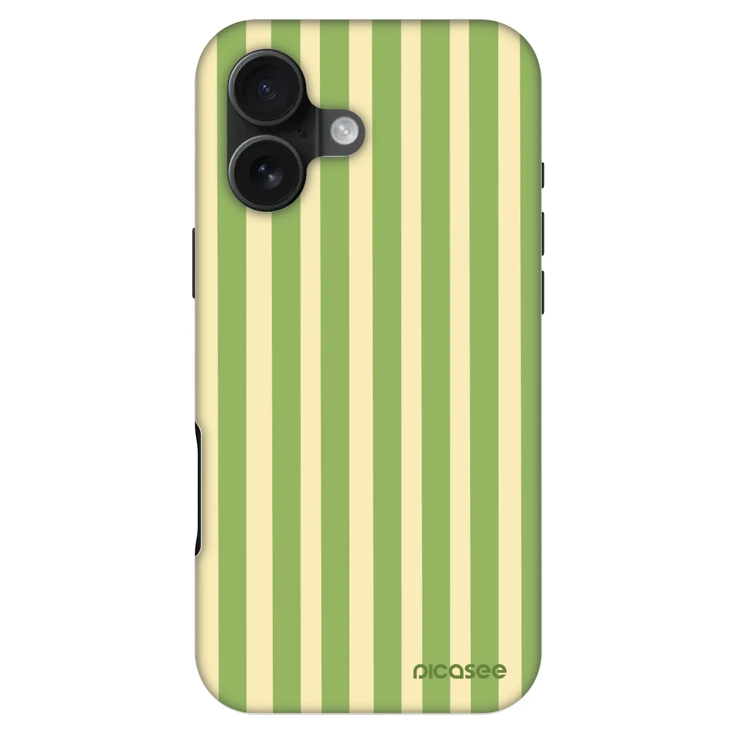 Picasee Fashion Case MagSafe pentru Apple iPhone 16 - Lines Matcha