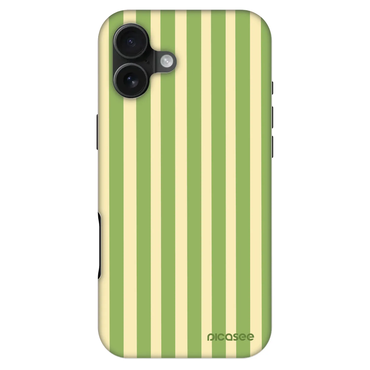 Picasee Fashion Case MagSafe pentru Apple iPhone 16 Plus - Lines Matcha