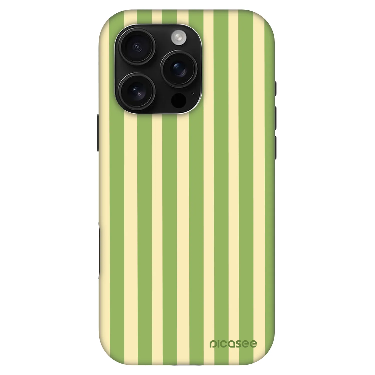 Picasee Fashion Case MagSafe pentru Apple iPhone 16 Pro - Lines Matcha