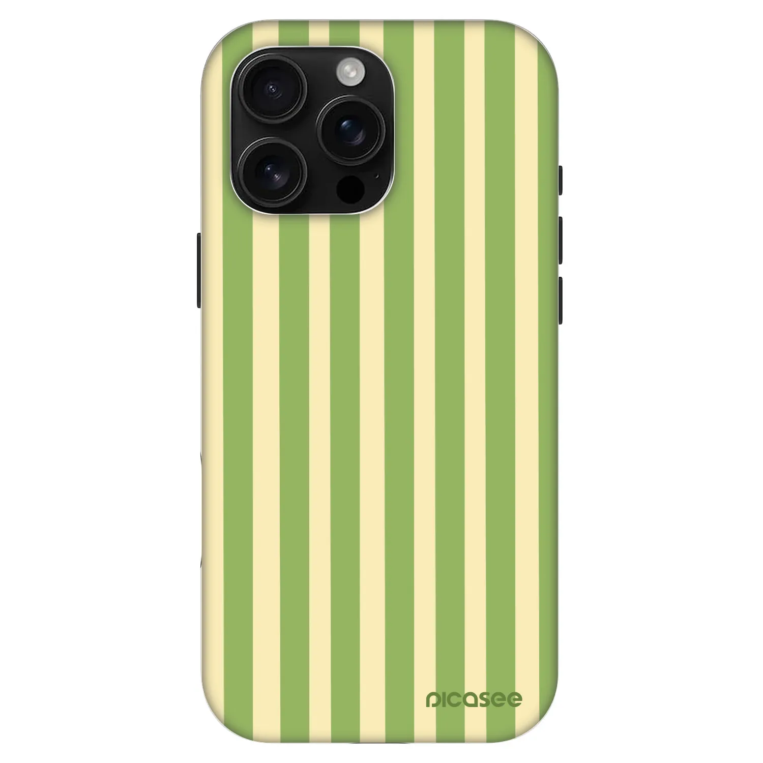 Picasee Fashion Case MagSafe pentru Apple iPhone 16 Pro Max - Lines Matcha
