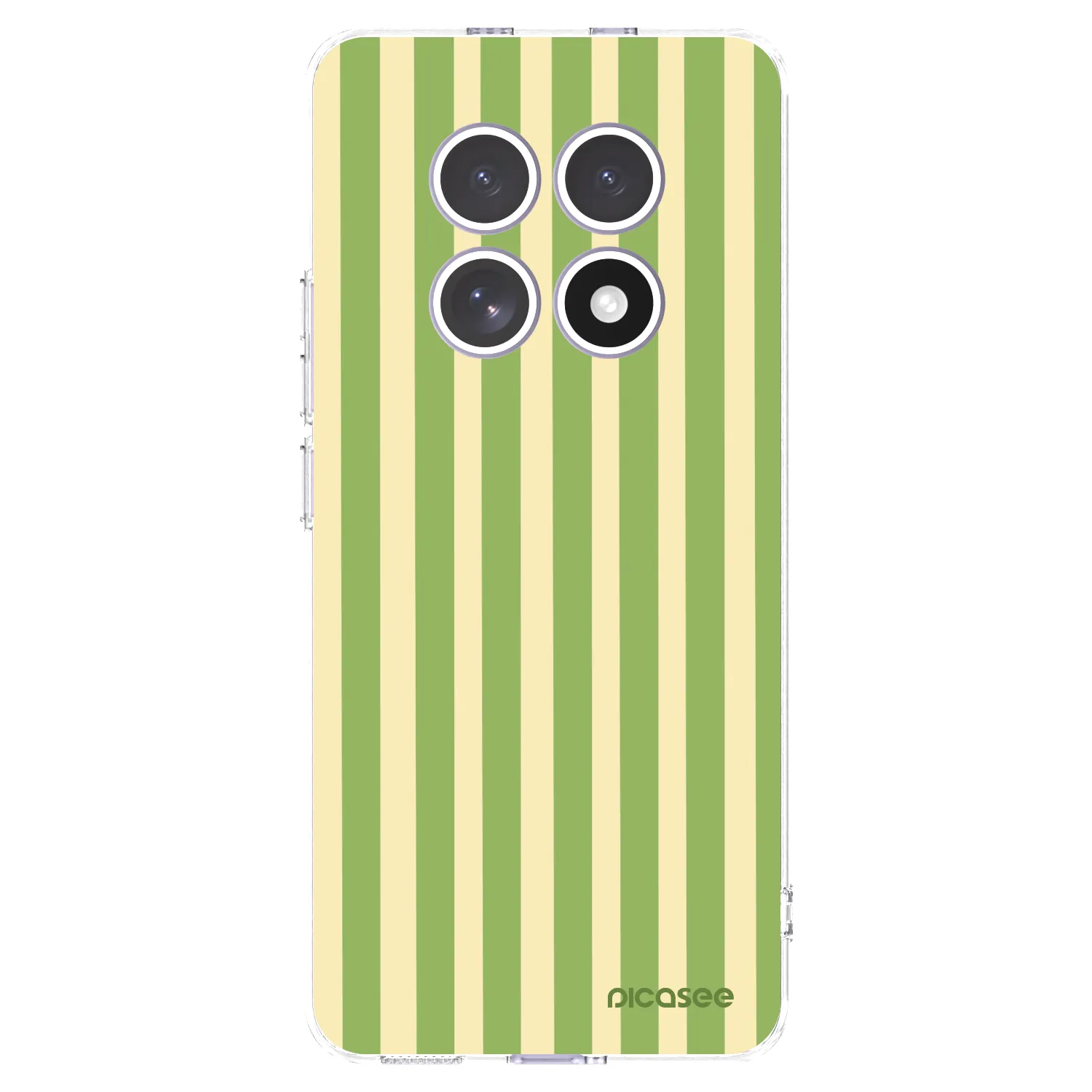Picasee husă transparentă din silicon pentru Xiaomi Redmi Note 15 4G - Lines Matcha