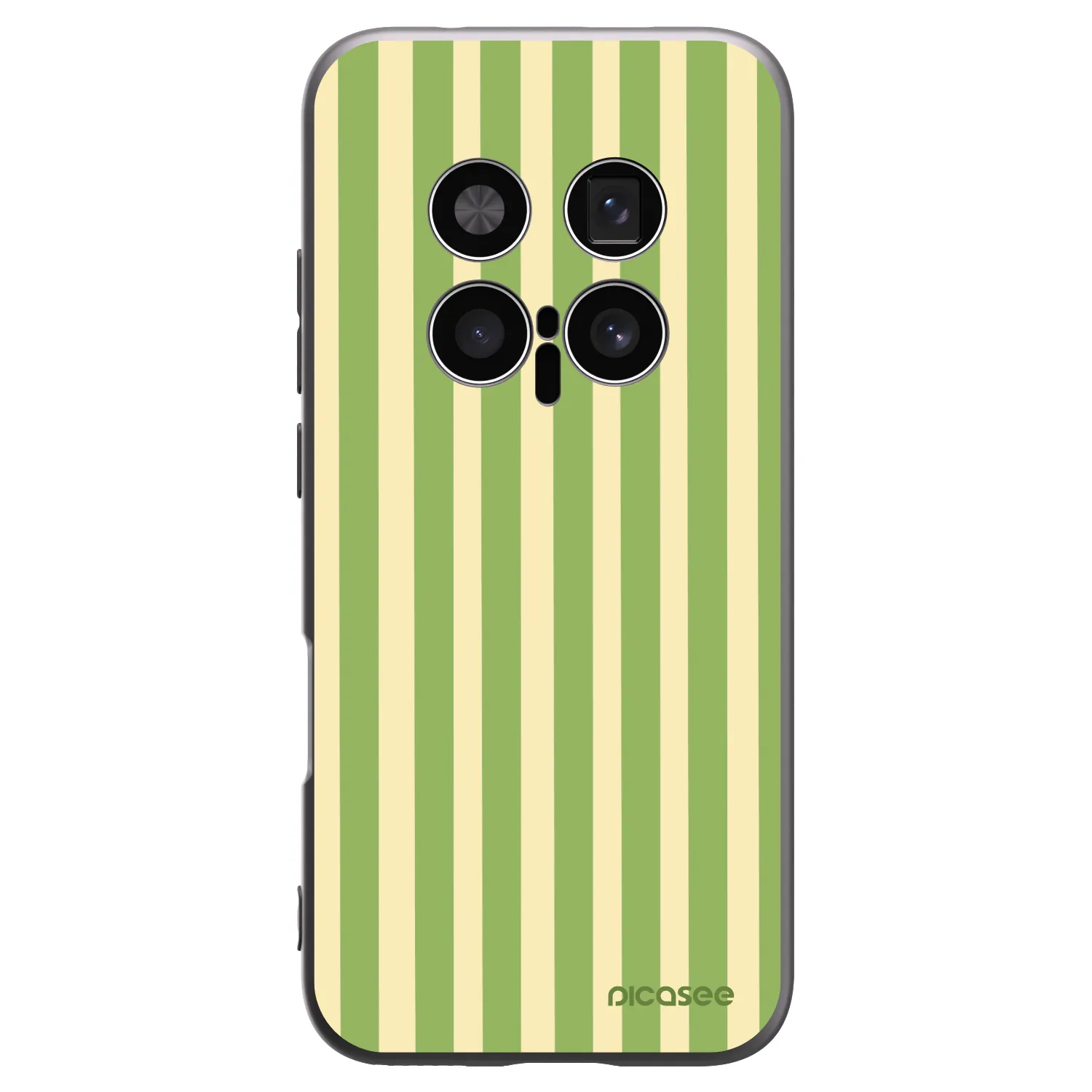 Picasee husă neagră din silicon pentru Honor Magic8 Pro 5G - Lines Matcha