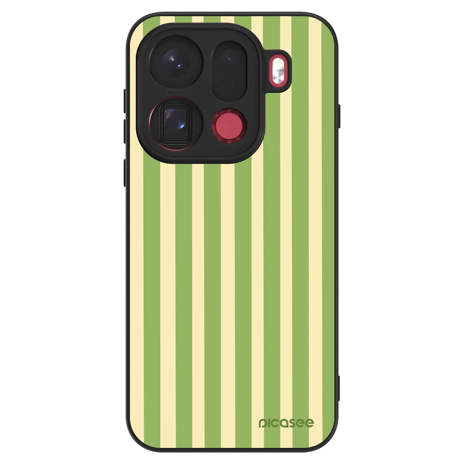 Picasee ULTIMATE CASE pentru OPPO Find X9 Pro - Lines Matcha
