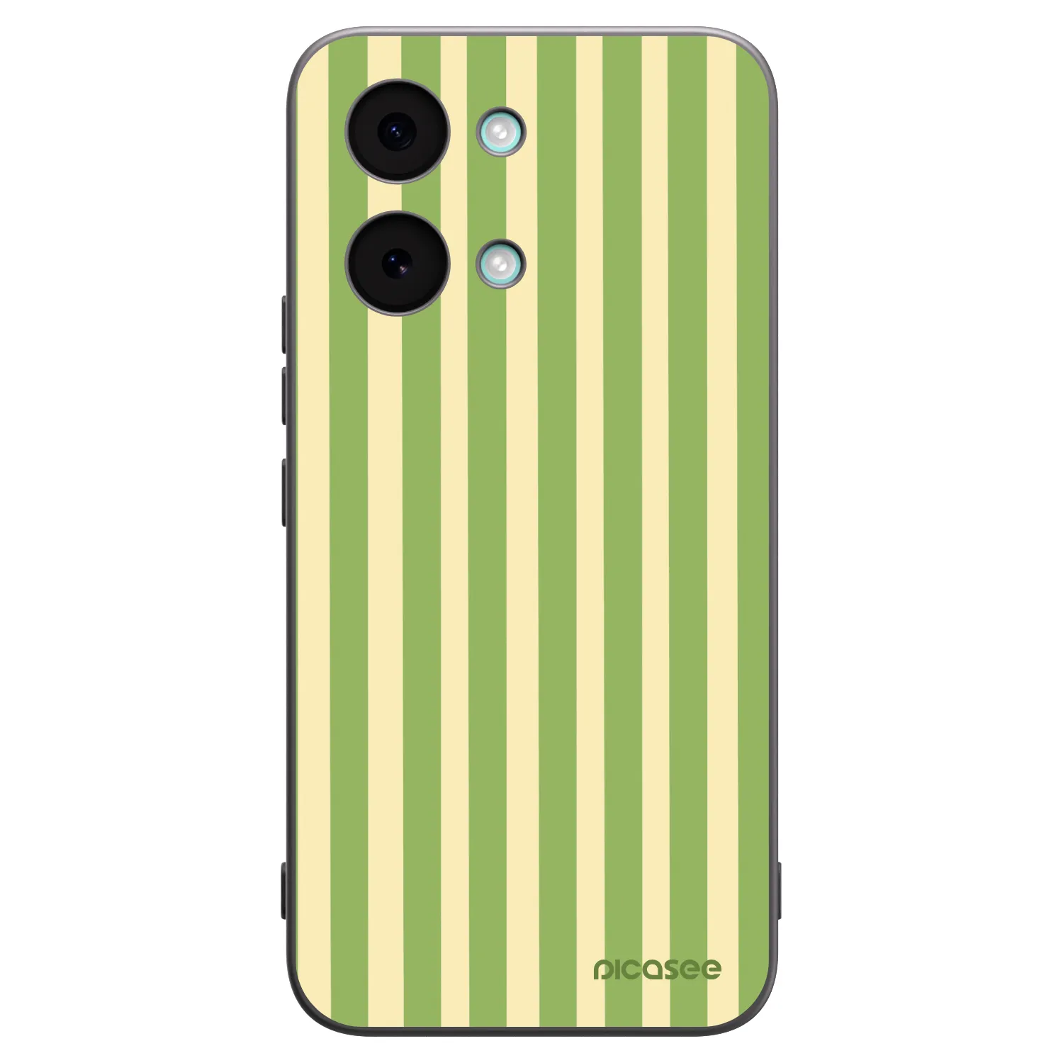 Picasee husă neagră din silicon pentru Xiaomi Poco X8 Pro Max - Lines Matcha