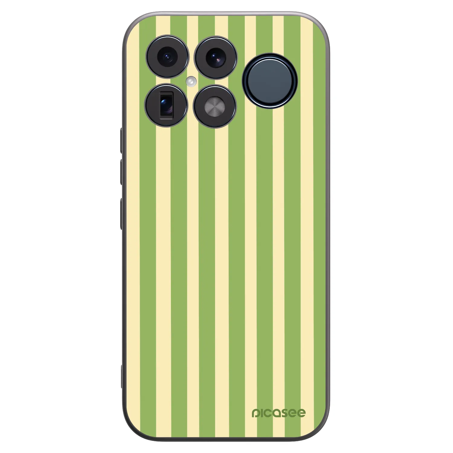 Picasee husă neagră din silicon pentru Xiaomi Poco F8 Ultra - Lines Matcha