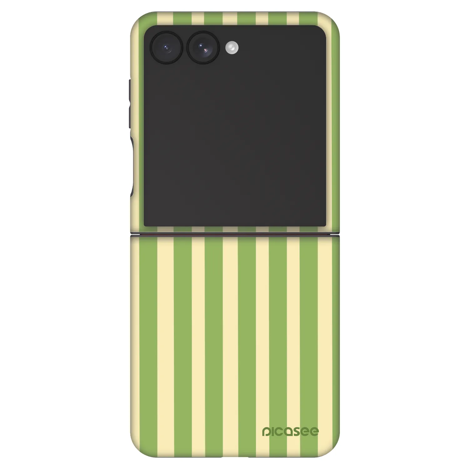 Picasee Fashion Case pentru Samsung Galaxy Z Flip7 5G - Lines Matcha