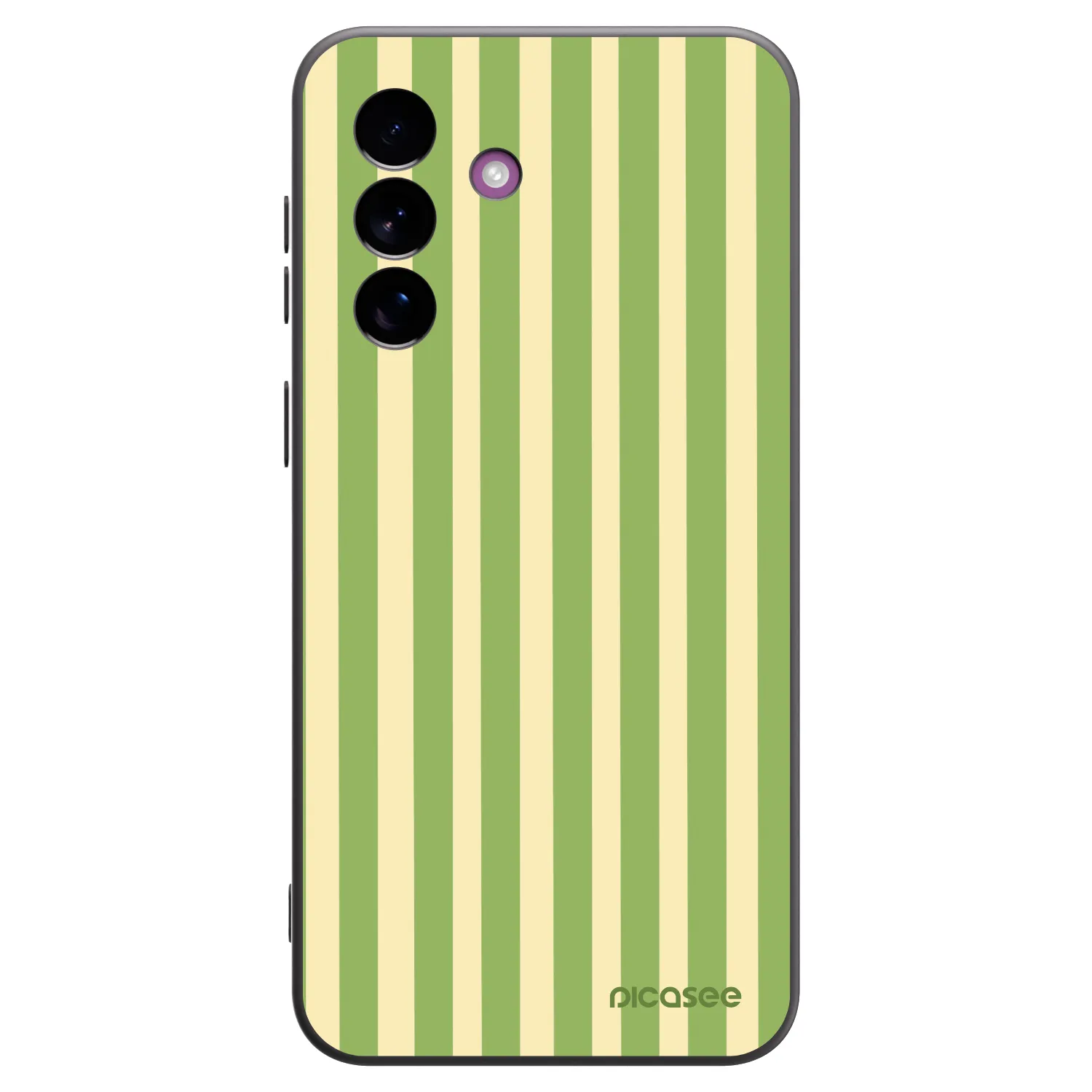 Picasee husă neagră din silicon pentru Samsung Galaxy A37 - Lines Matcha