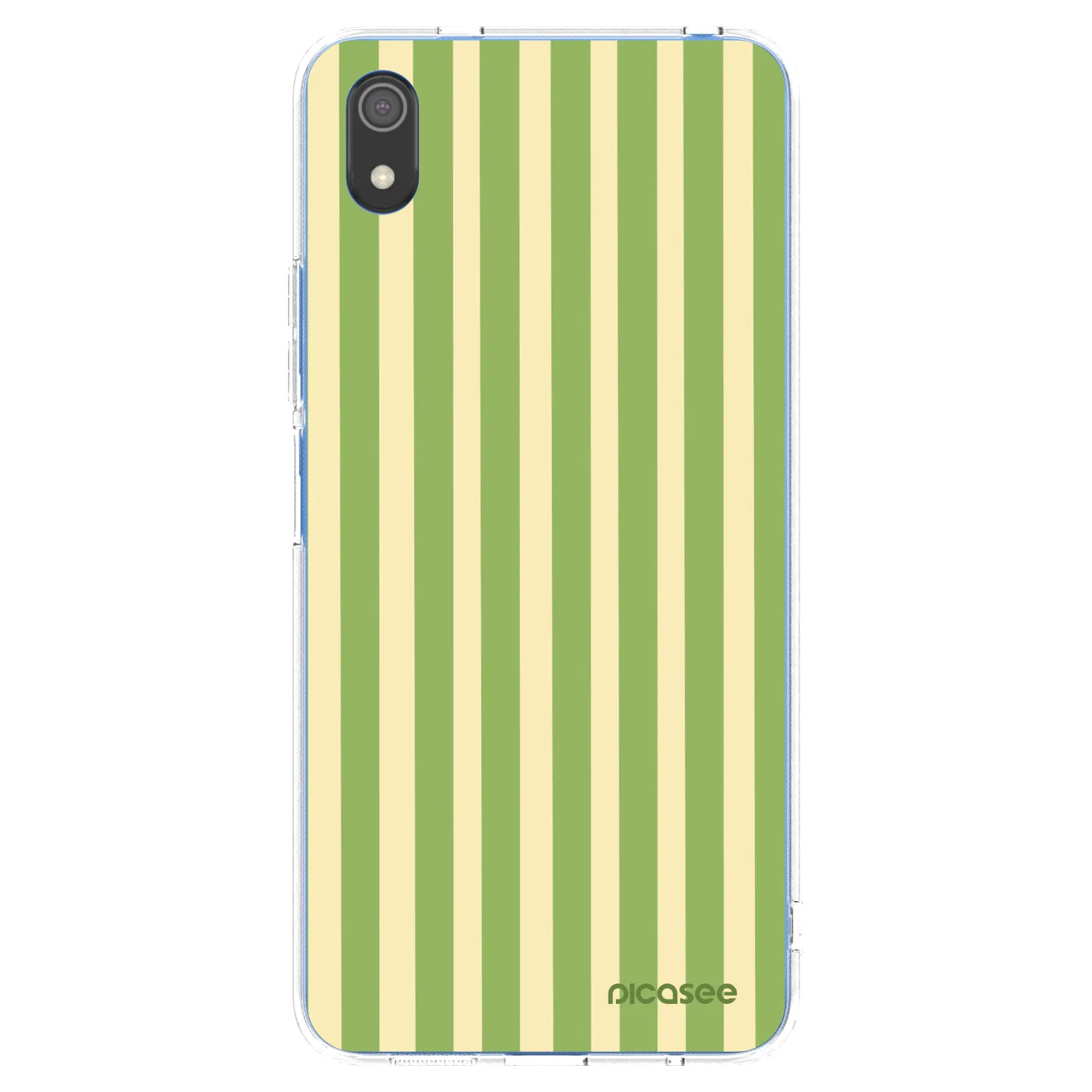Picasee husă transparentă din silicon pentru Xiaomi Redmi 7A - Lines Matcha
