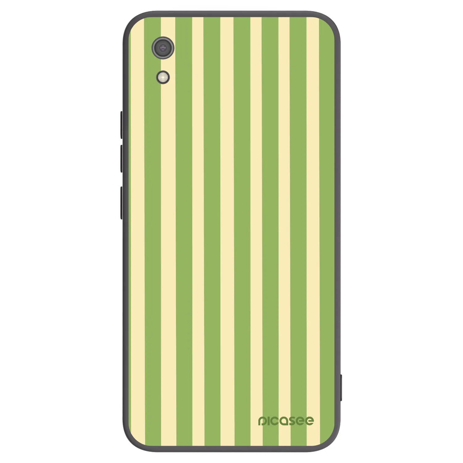 Picasee husă neagră din silicon pentru Xiaomi Redmi 7A - Lines Matcha