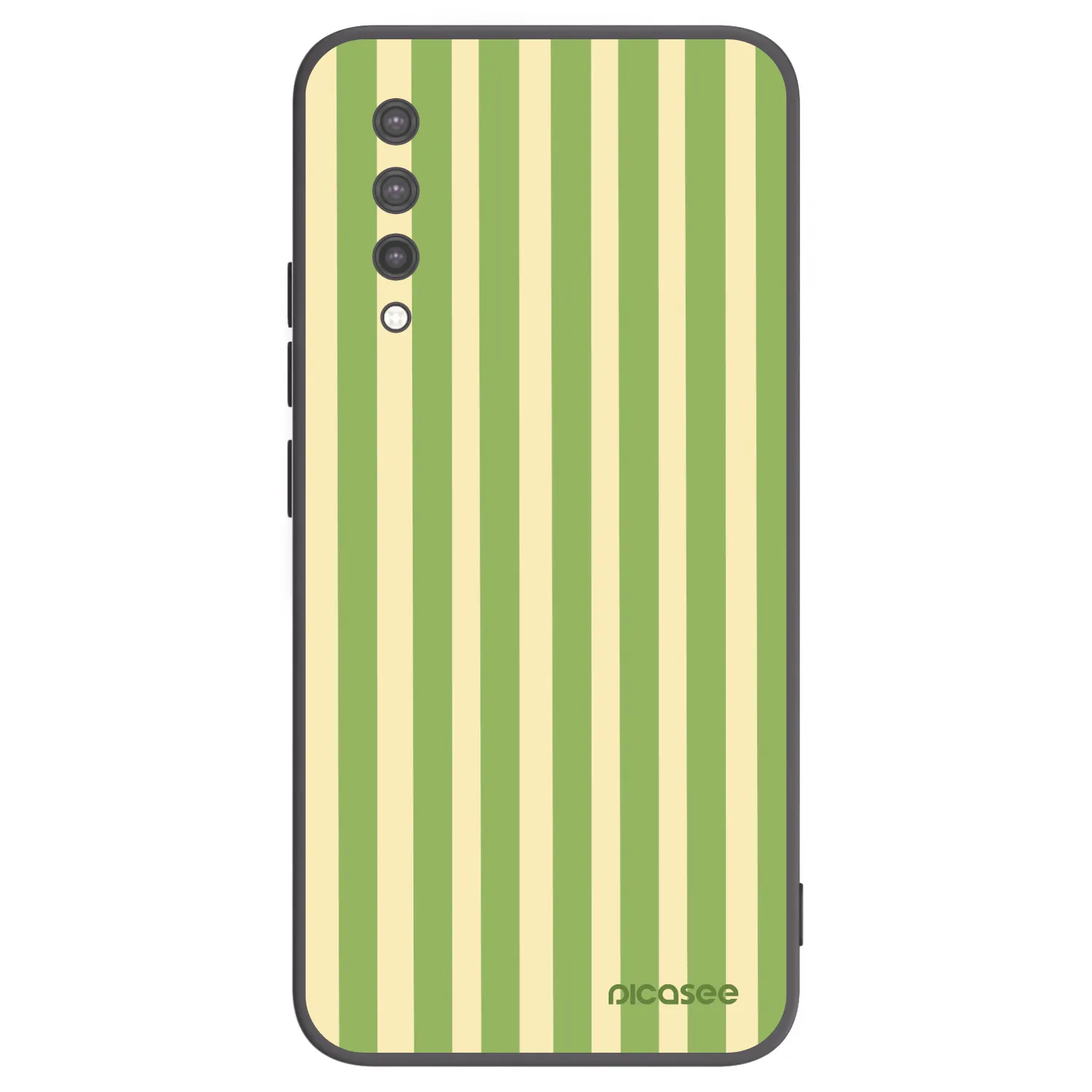 Picasee husă neagră din silicon pentru Xiaomi Mi 9 Lite - Lines Matcha