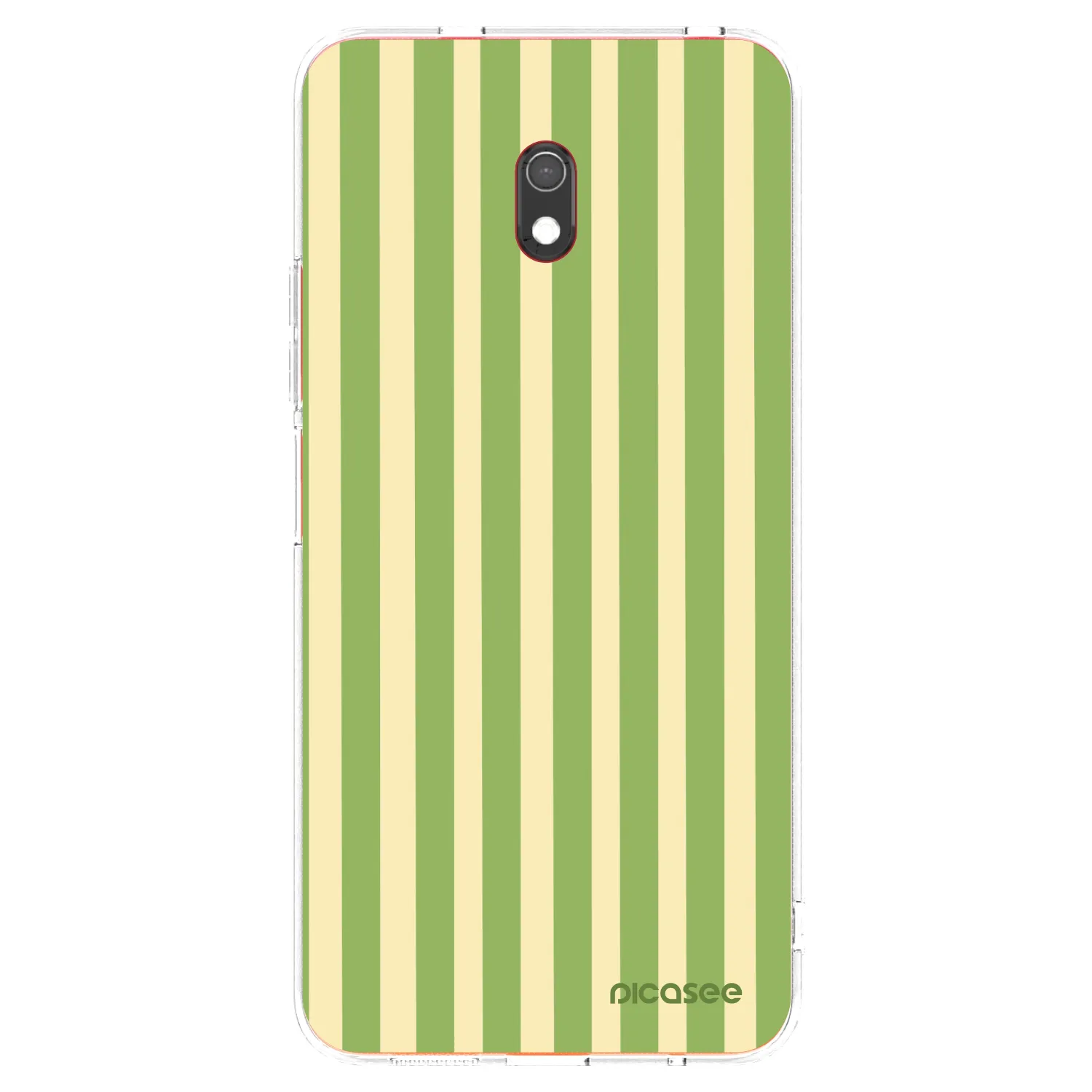 Picasee husă transparentă din silicon pentru Xiaomi Redmi 8A - Lines Matcha