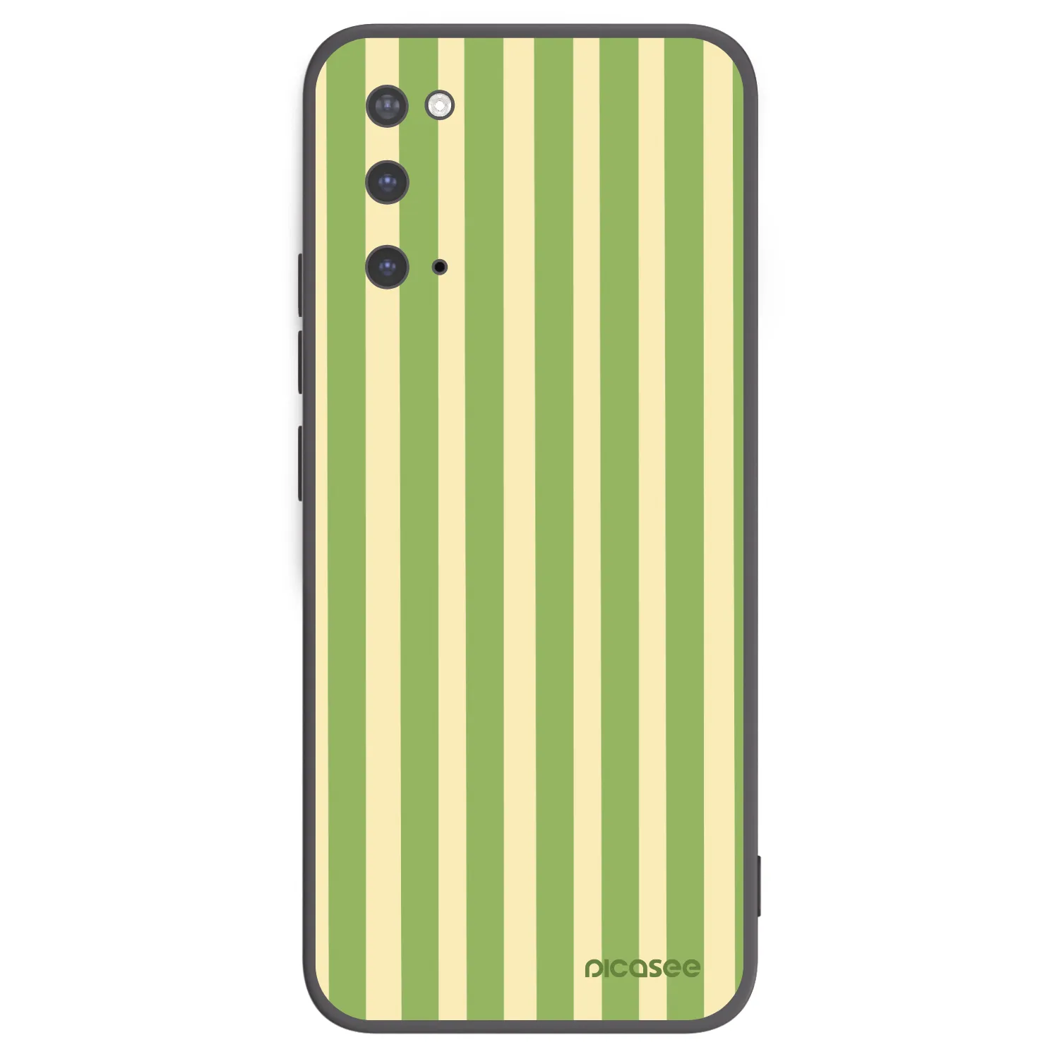 Picasee husă neagră din silicon pentru Samsung Galaxy S20 G980F - Lines Matcha