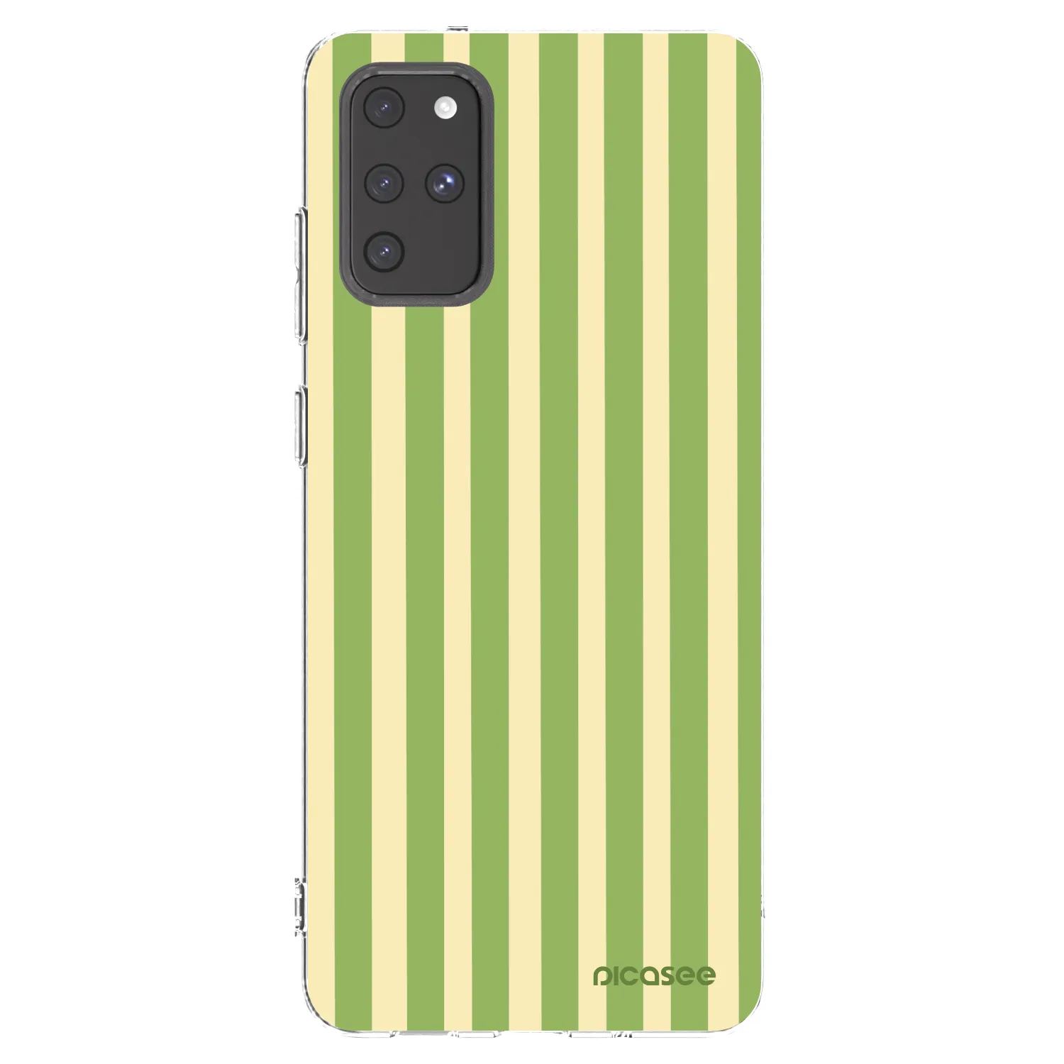 Picasee husă transparentă din silicon pentru Samsung Galaxy S20+ G985F - Lines Matcha
