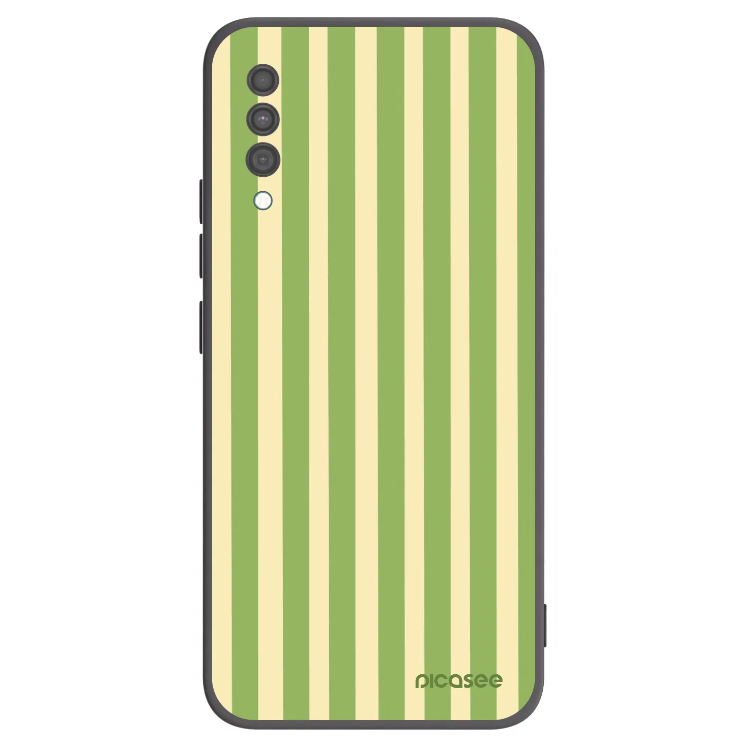 Picasee husă neagră din silicon pentru Samsung Galaxy A30s A307F - Lines Matcha