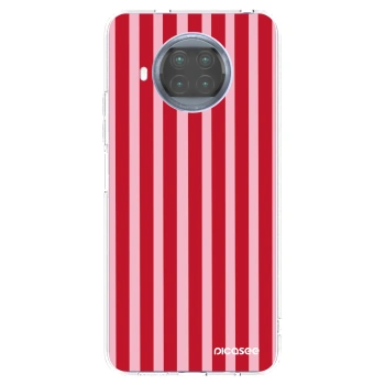 Picasee husă transparentă din silicon pentru Xiaomi Mi 10T Lite - Lines red