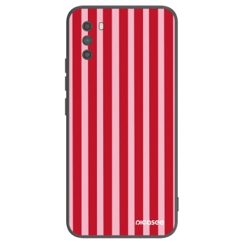 Picasee husă neagră din silicon pentru Xiaomi Poco M3 - Lines red