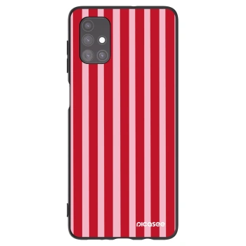 Husă pentru Samsung Galaxy M51 M515F - Lines red