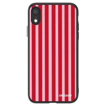 Picasee ULTIMATE CASE pentru Apple iPhone XR - Lines red