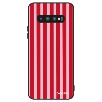 Husă pentru Samsung Galaxy S10 G973 - Lines red