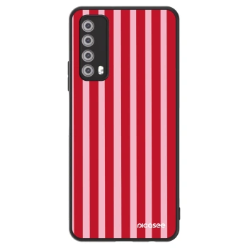 Husă pentru Huawei P Smart 2021 - Lines red