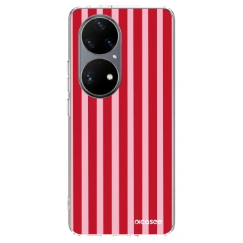 Husă pentru Huawei P50 - Lines red
