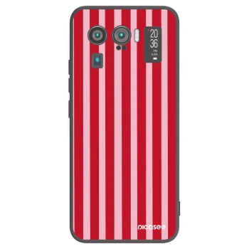 Picasee husă neagră din silicon pentru Xiaomi Mi 11 Ultra - Lines red