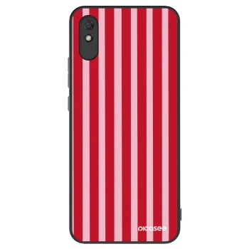 Husă pentru Xiaomi Redmi 9AT - Lines red