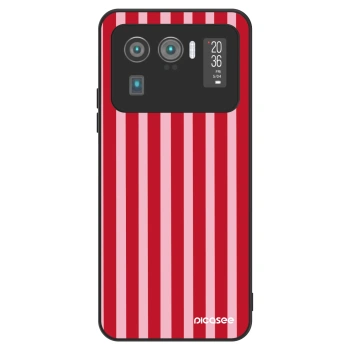 Husă pentru Xiaomi Mi 11 Ultra - Lines red