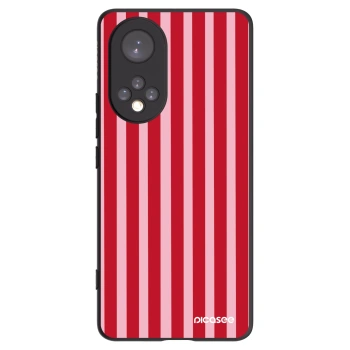 Picasee husă neagră din silicon pentru Huawei Nova 9 - Lines red