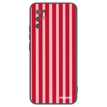 Picasee husă neagră din silicon pentru Xiaomi Poco M3 Pro 5G - Lines red